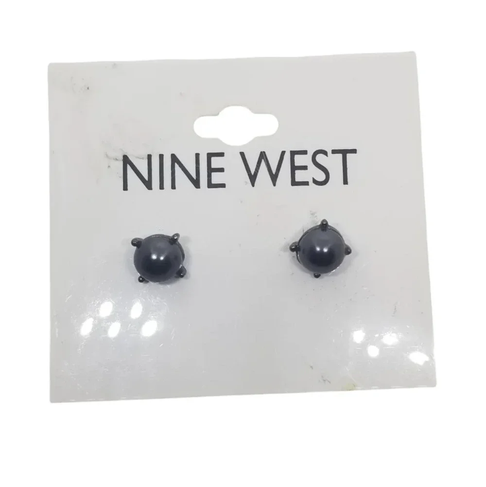 NINE WEST NWT BLACK COLLECTION 3 PAIR EARRINGS BUNDLE